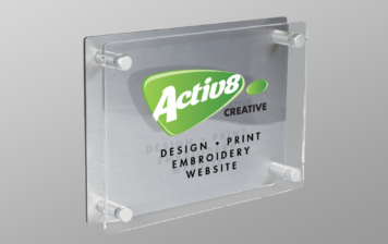 Dibond Acrylic Business Plaque