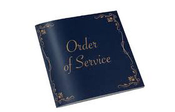 Bespoke Order of Service Booklets